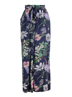 Pantalón fluido estampado floral | Talla L
