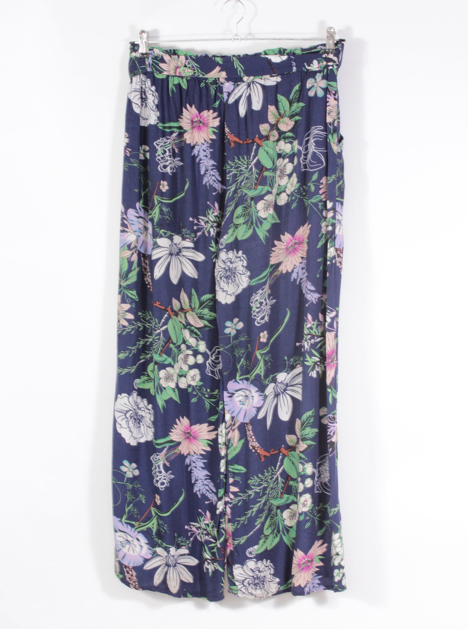 Pantalón fluido estampado floral | Talla L