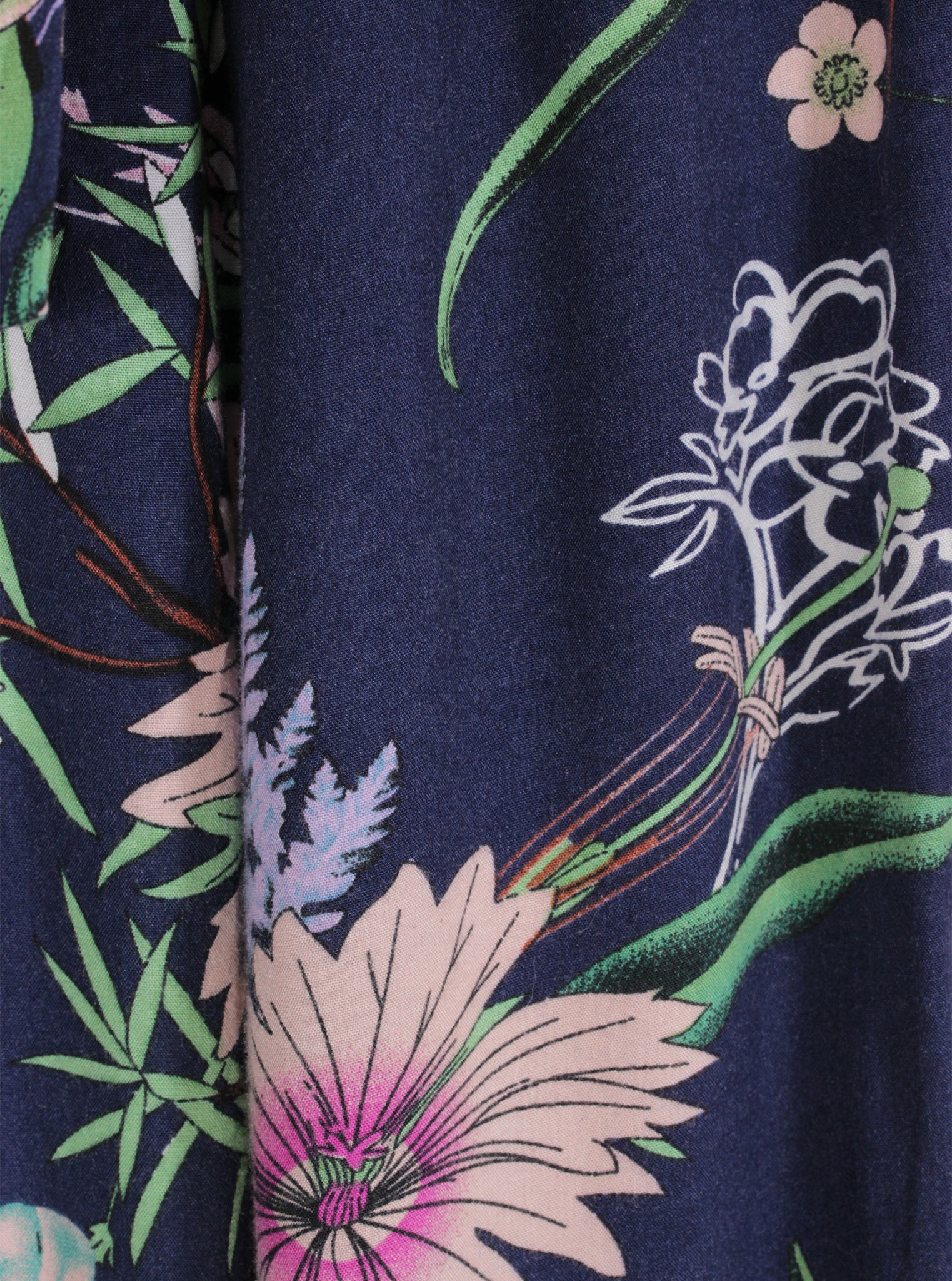 Pantalón fluido estampado floral | Talla L