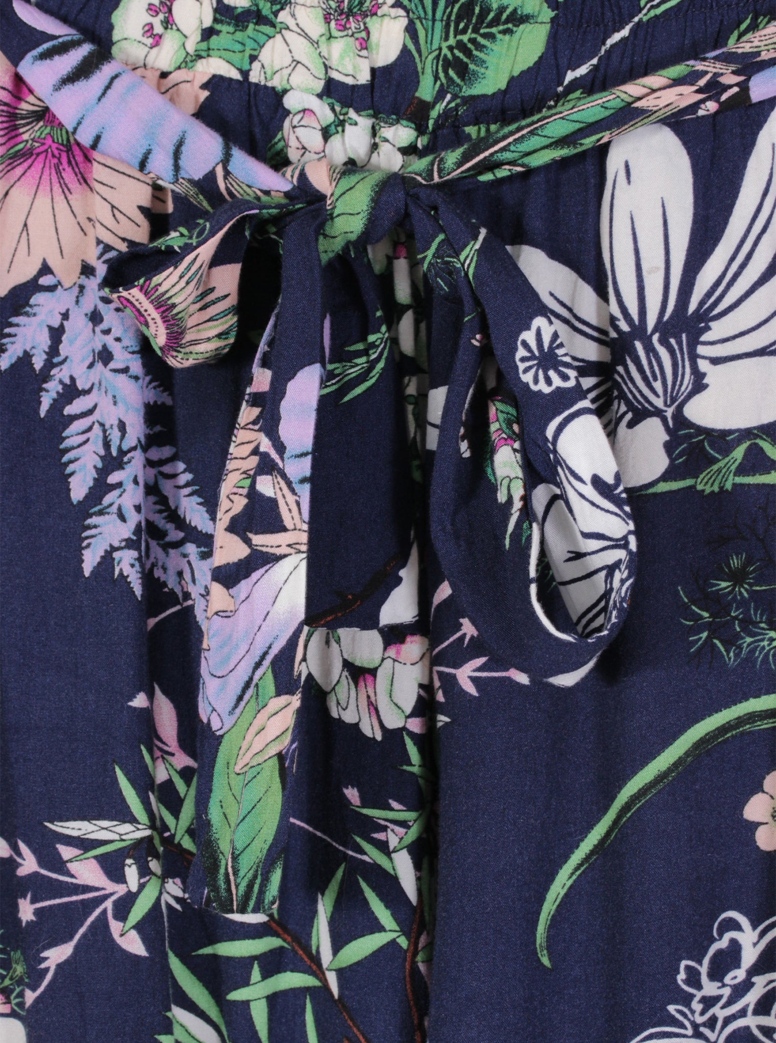 Pantalón fluido estampado floral | Talla L