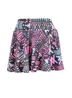 Falda short estampada geométrica | Talla L