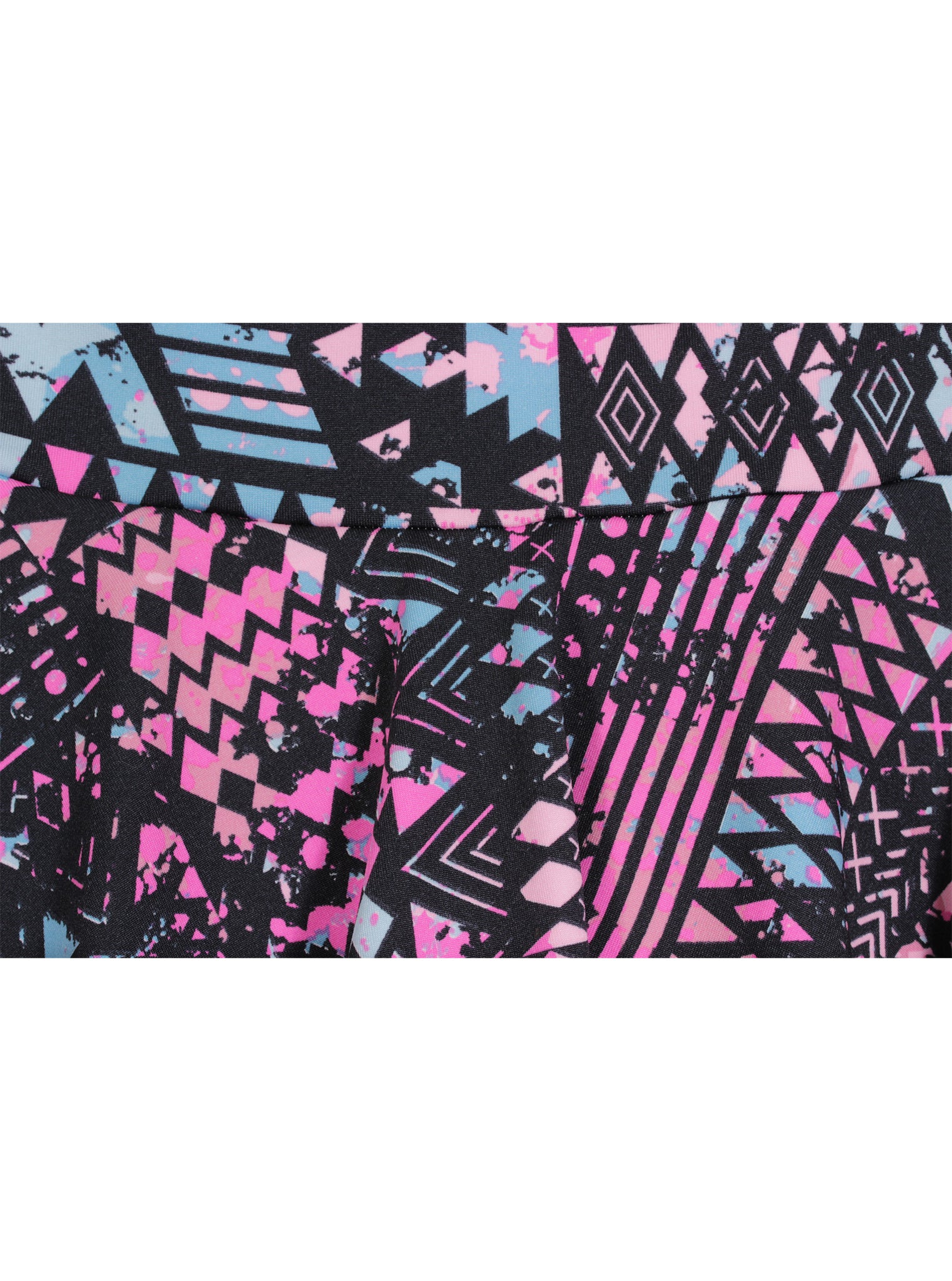 Falda short estampada geométrica | Talla L