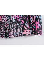 Falda short estampada geométrica | Talla L