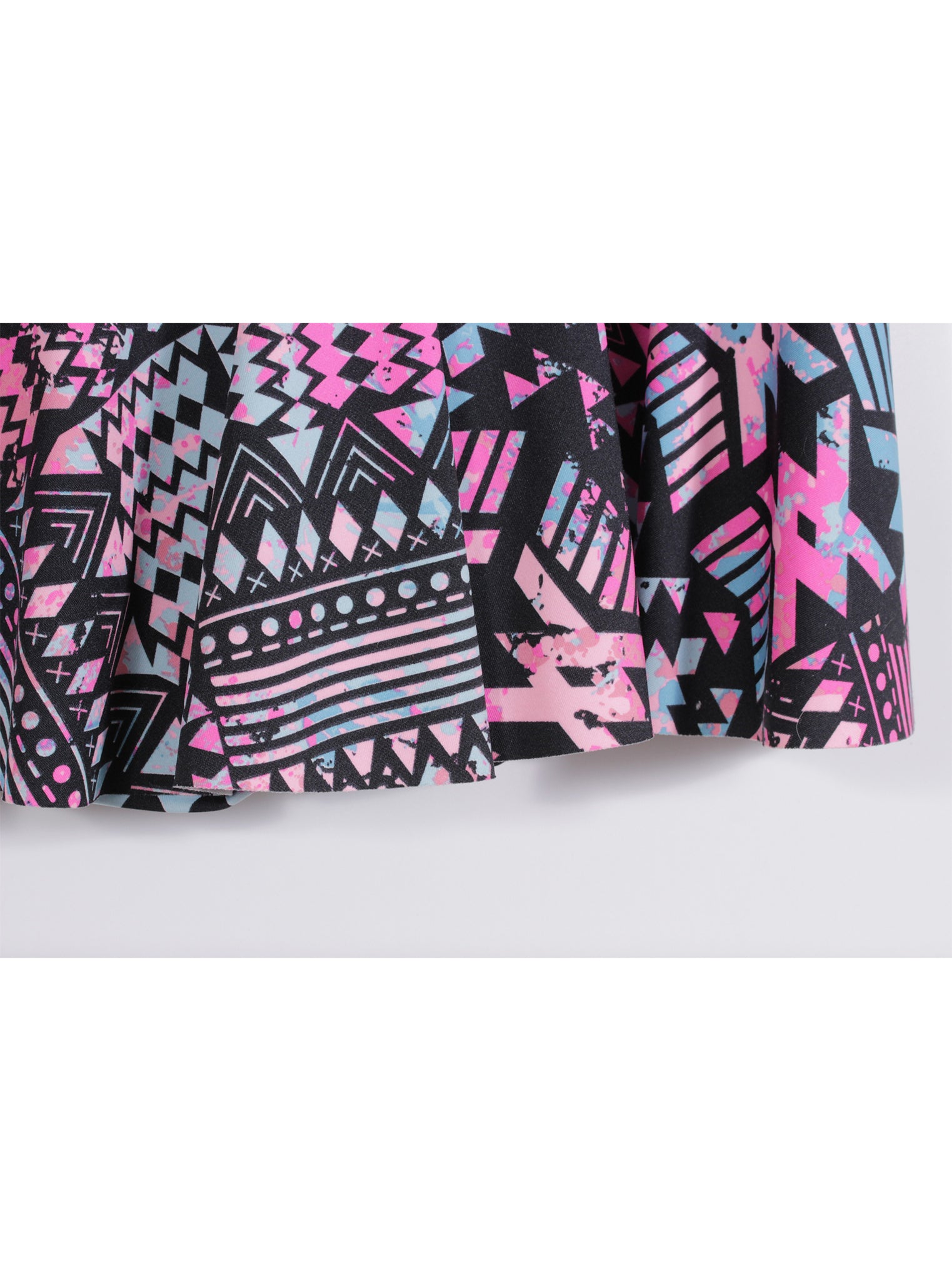 Falda short estampada geométrica | Talla L