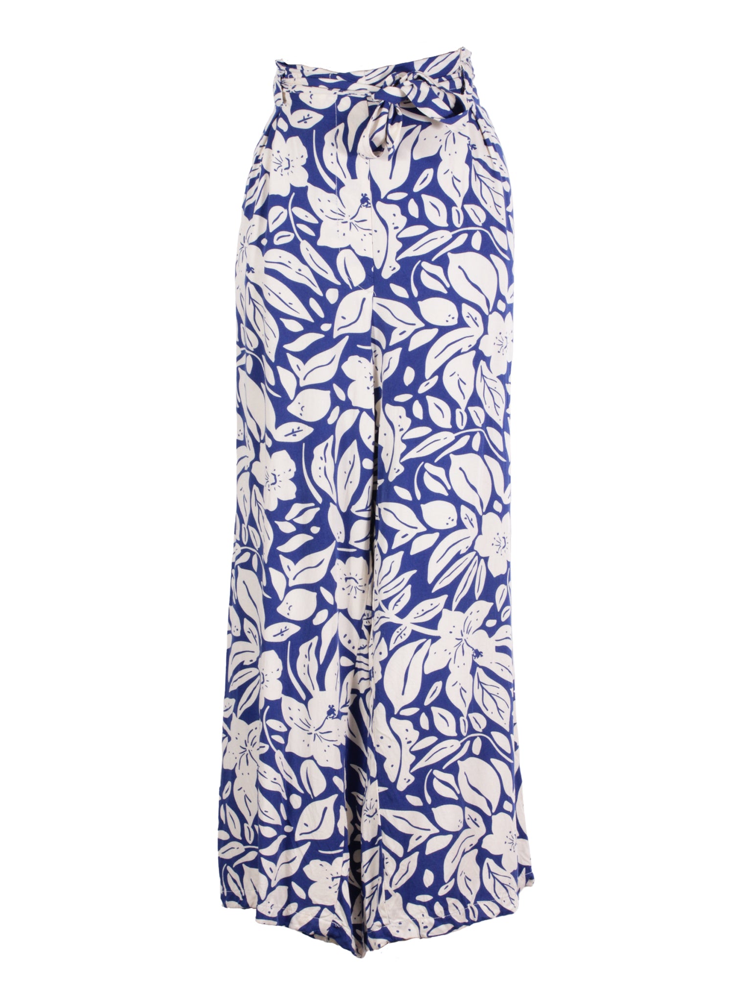 Pantalón fluido ajustable bicolor | Talla XL