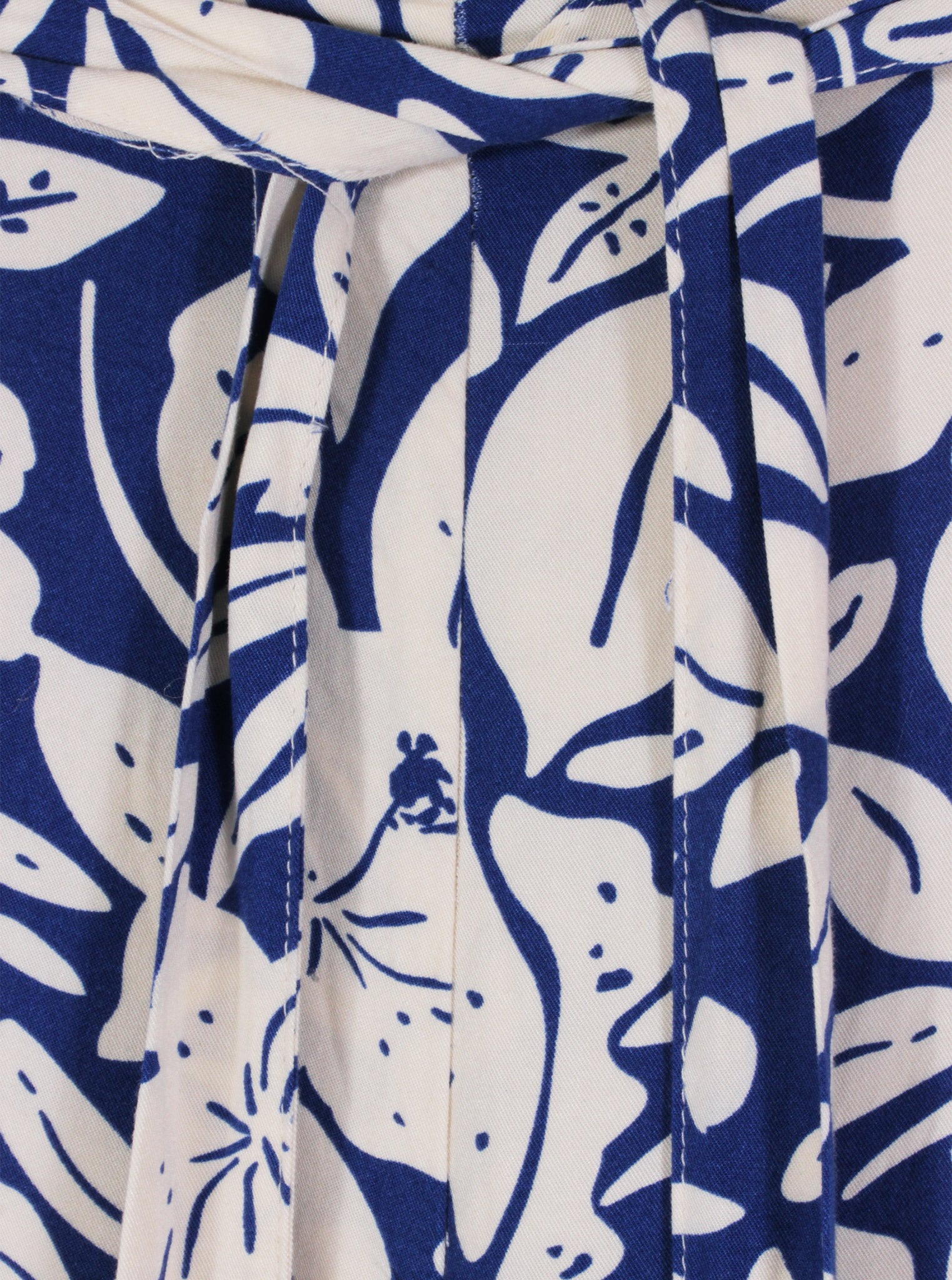 Pantalón fluido ajustable bicolor | Talla XL
