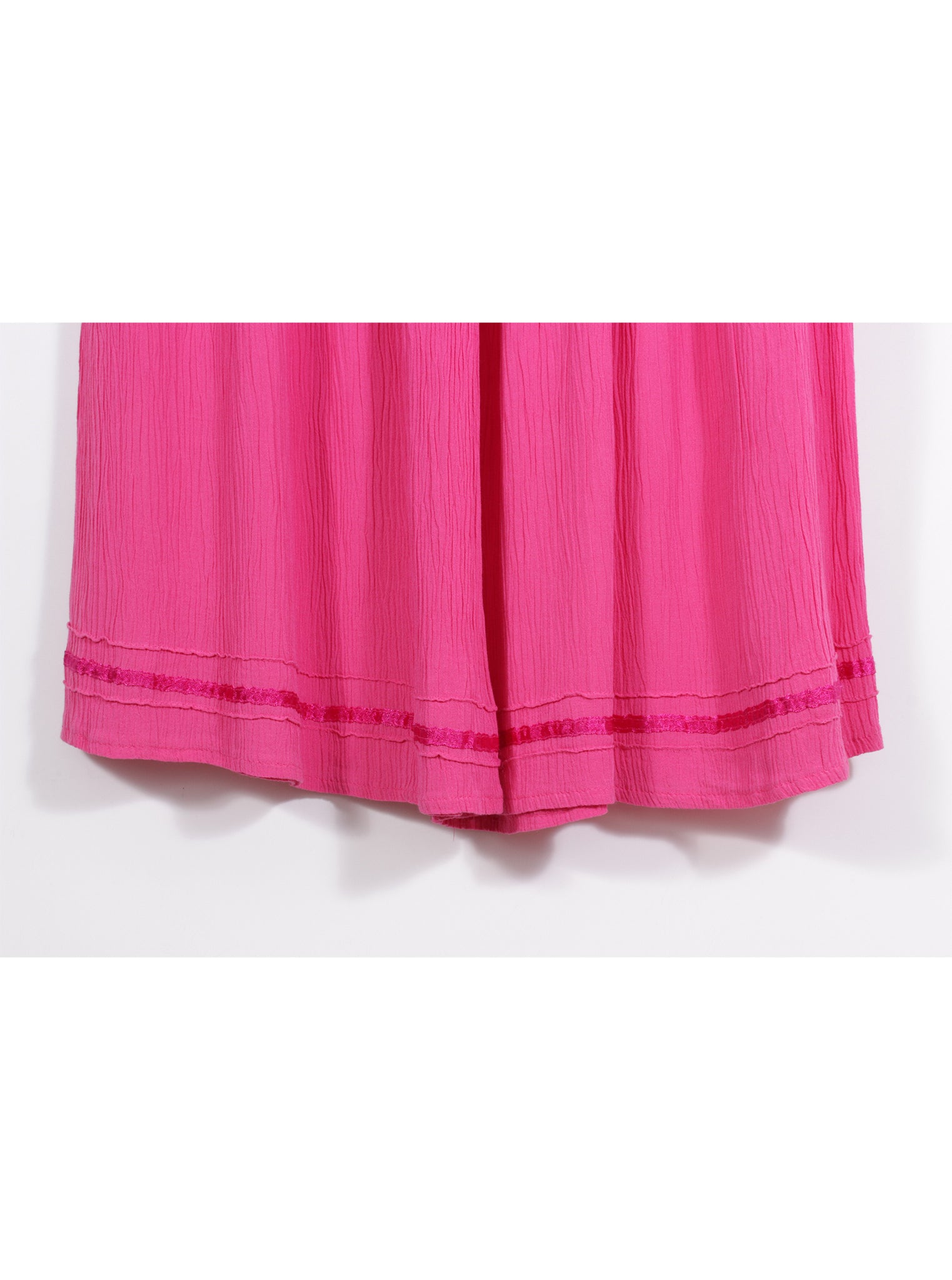 Pantalón holgado textura liviana | Sin talla (referencia M/L)