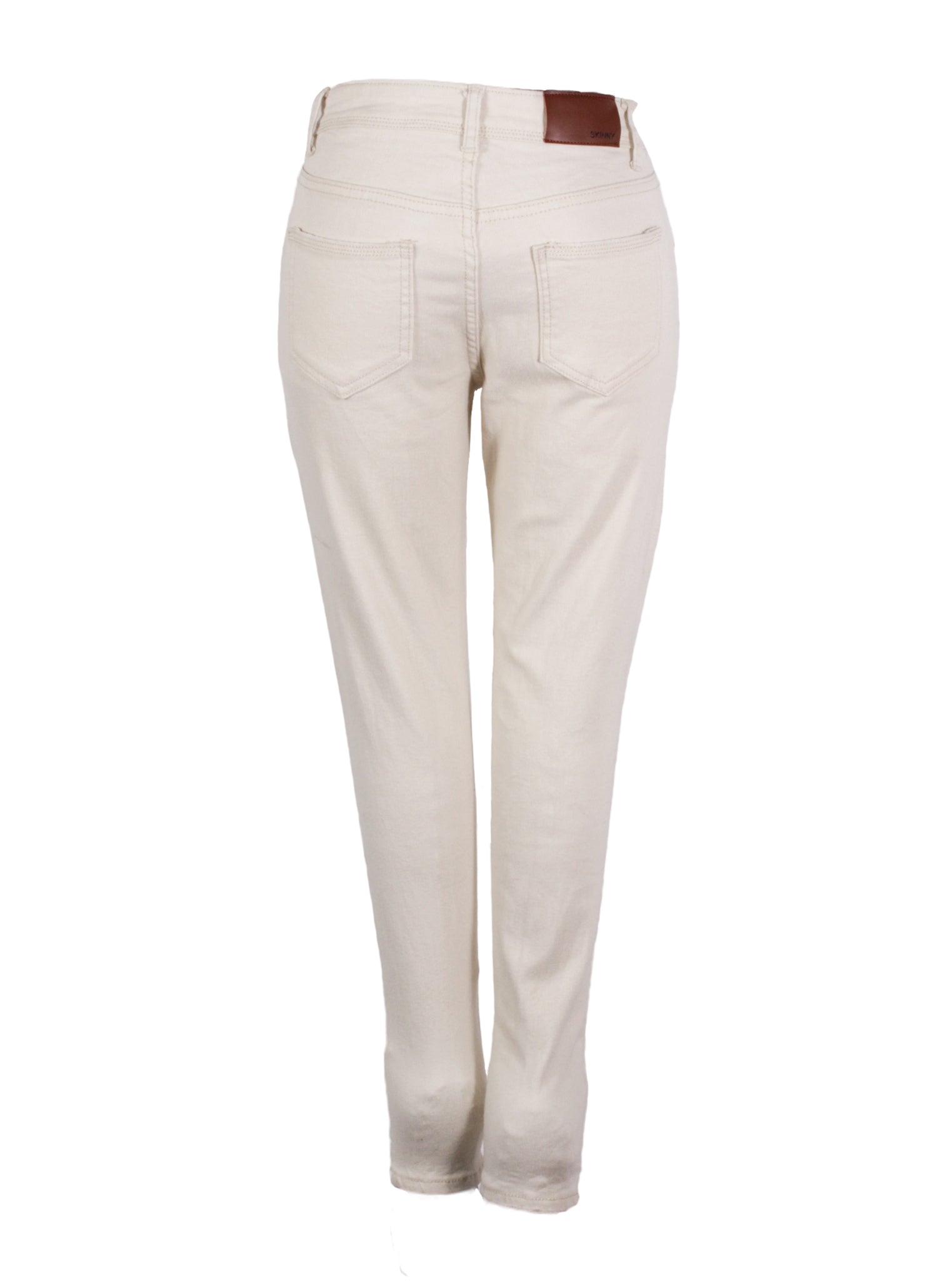 Jeans blanco skinny elasticado | Talla S