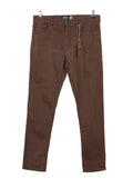 Jeans café slim fit tiro medio básico | Talla 44
