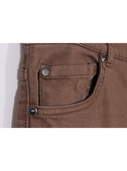 Jeans café slim fit tiro medio básico | Talla 44