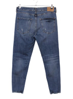 Jeans azul desgastado skinny tiro medio | Talla 44