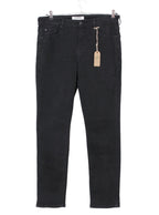 Jeans negro slim fit tiro medio clásico | Talla 44