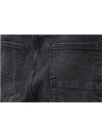 Jeans skinny negro desgastado | Talla 46