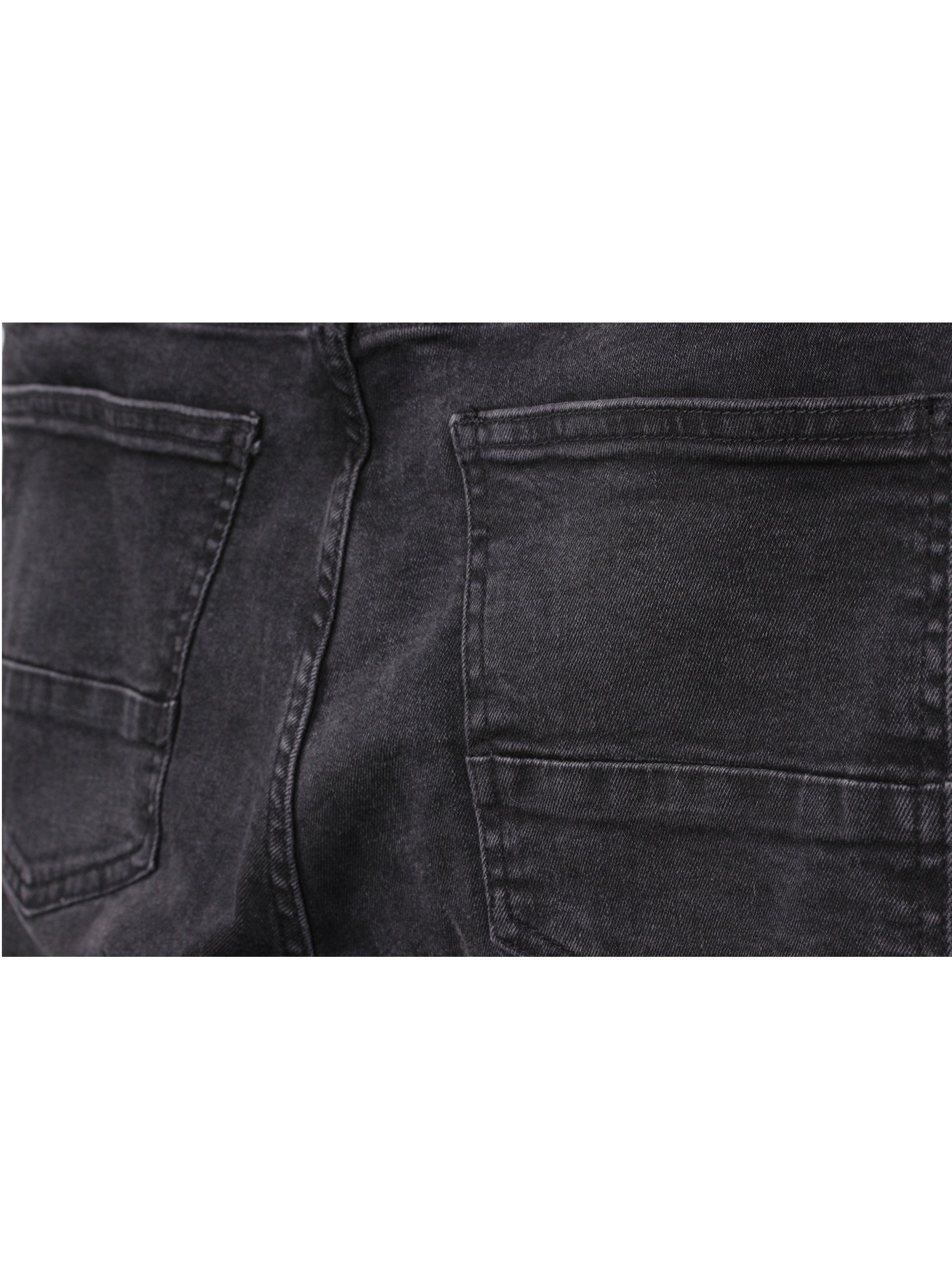 Jeans skinny negro desgastado | Talla 46