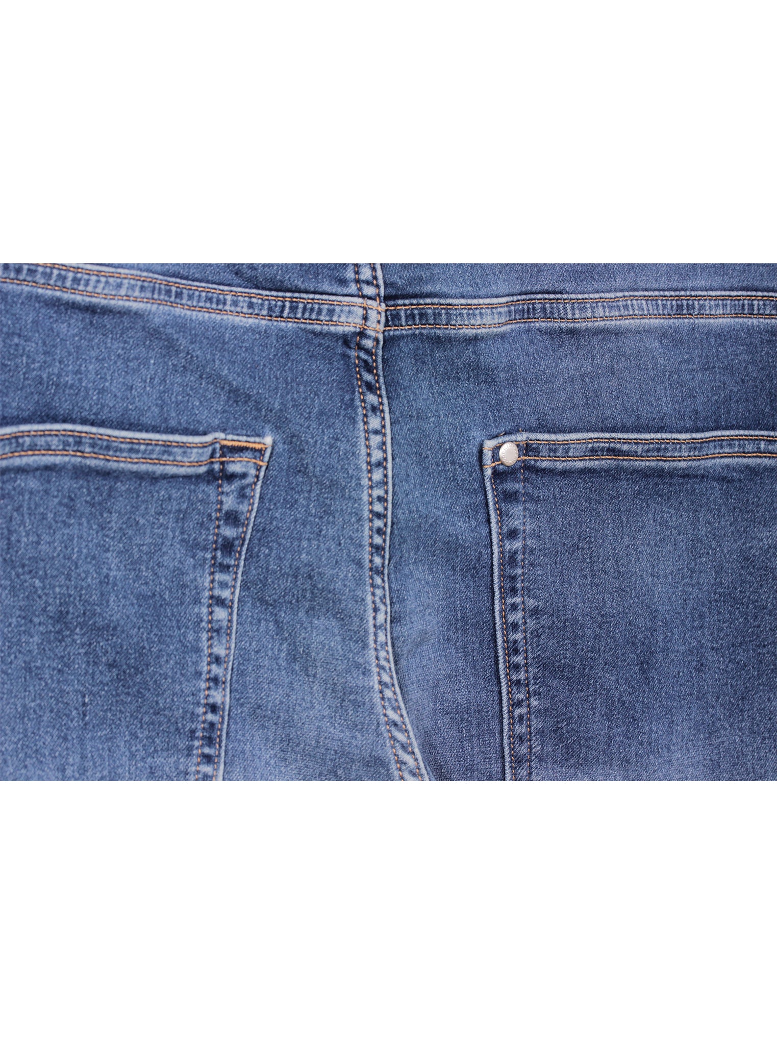 Pantalón denim regular fit clásico lavado medio | Talla 34/32