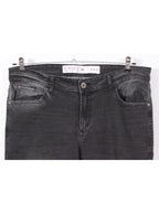 Pantalón denim slim fit oscuro estructura limpia | Talla 46