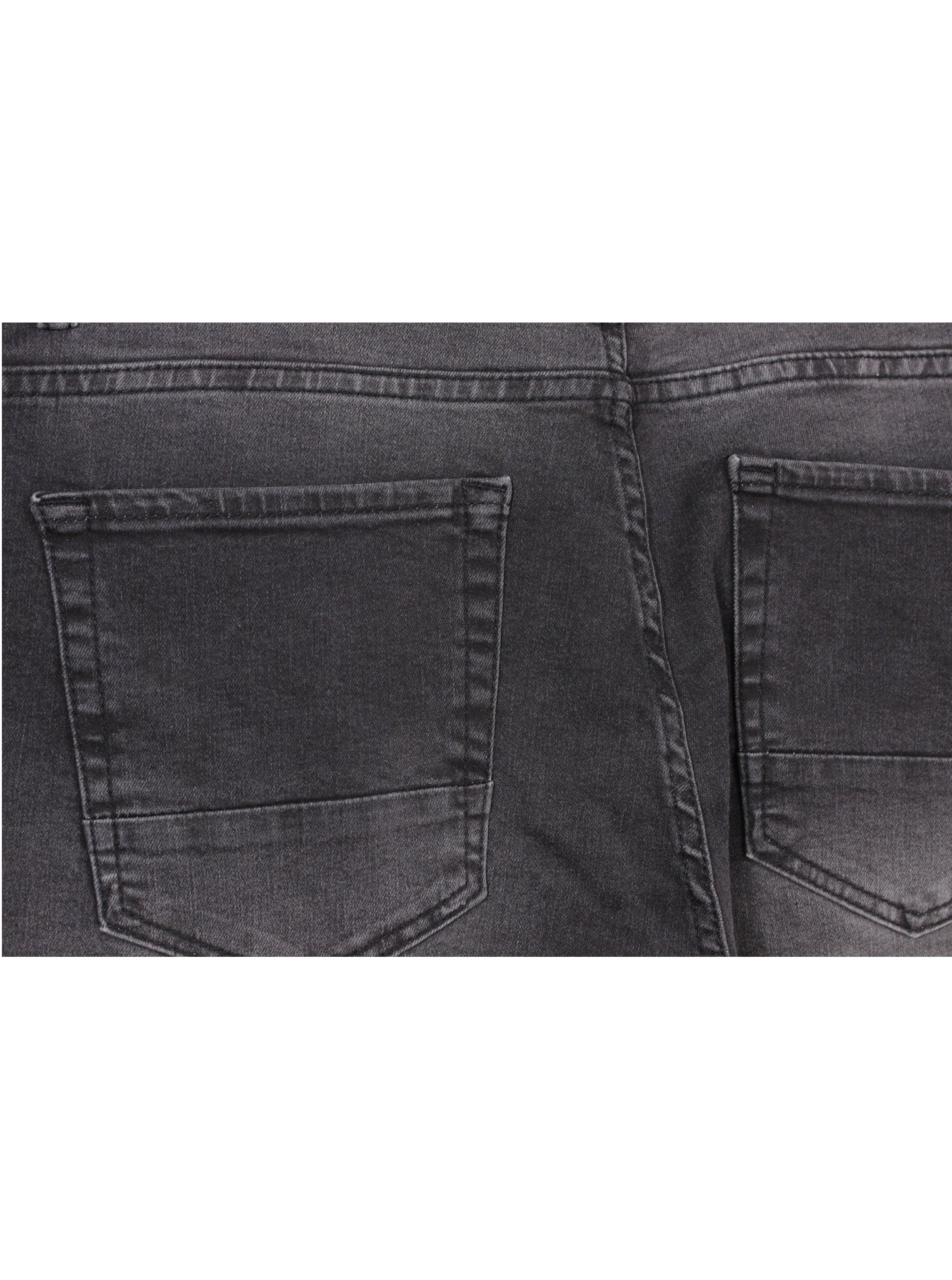 Pantalón denim slim fit oscuro estructura limpia | Talla 46