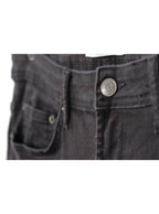 Jeans negro slim clásico tiro medio básico | Talla 44