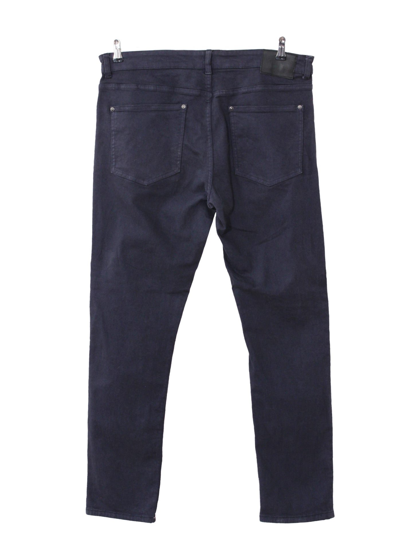 Jeans azul oscuro slim tiro medio uso casual | Talla 46