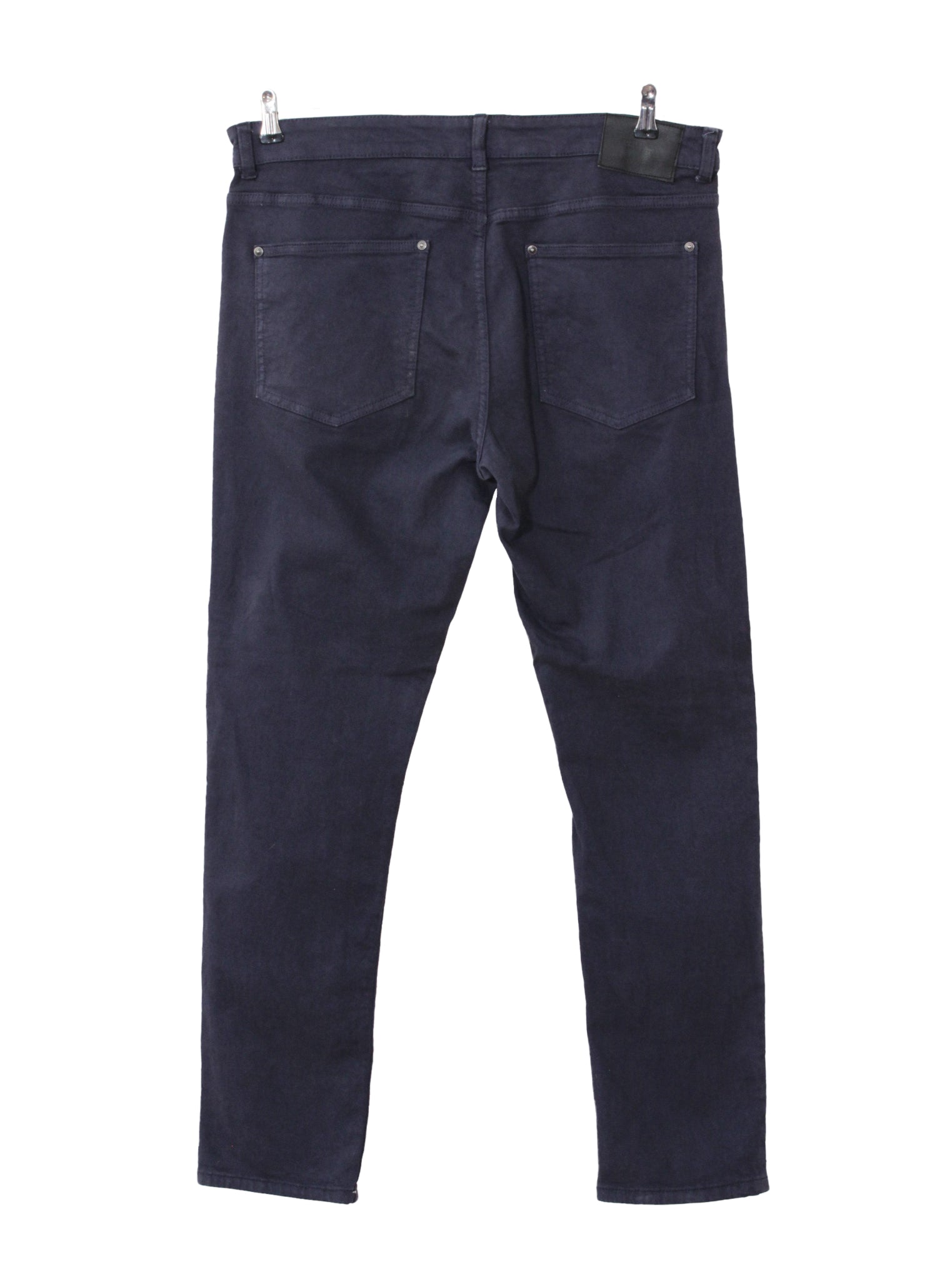 Jeans azul oscuro slim tiro medio uso casual | Talla 46