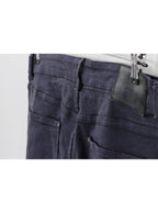 Jeans azul oscuro slim tiro medio uso casual | Talla 46