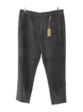 Pantalón cotelé recto textura gruesa clásico | Talla 46