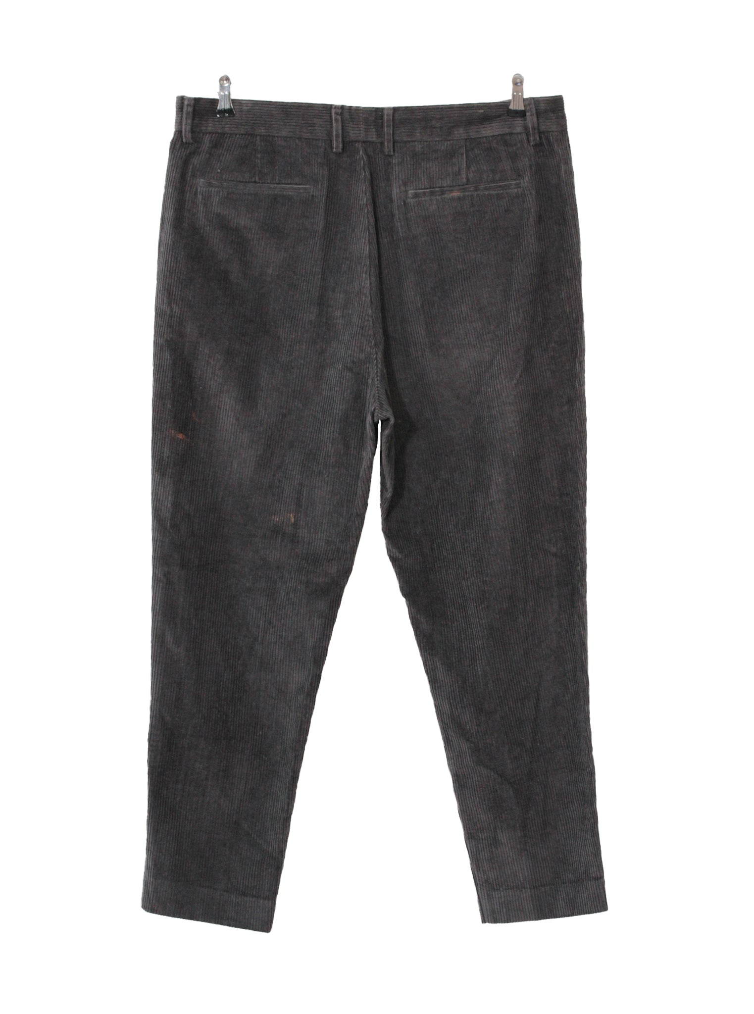 Pantalón cotelé recto textura gruesa clásico | Talla 46