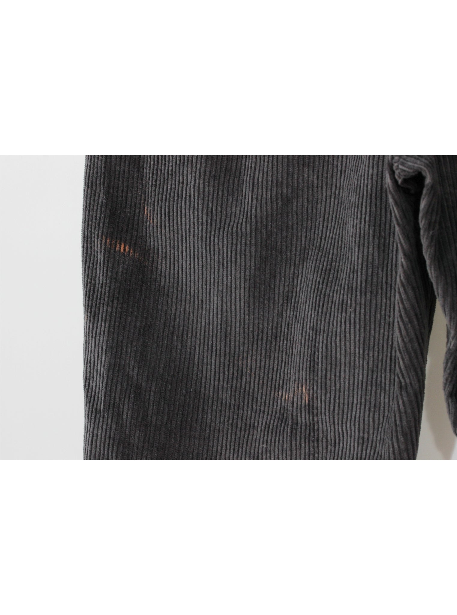 Pantalón cotelé recto textura gruesa clásico | Talla 46