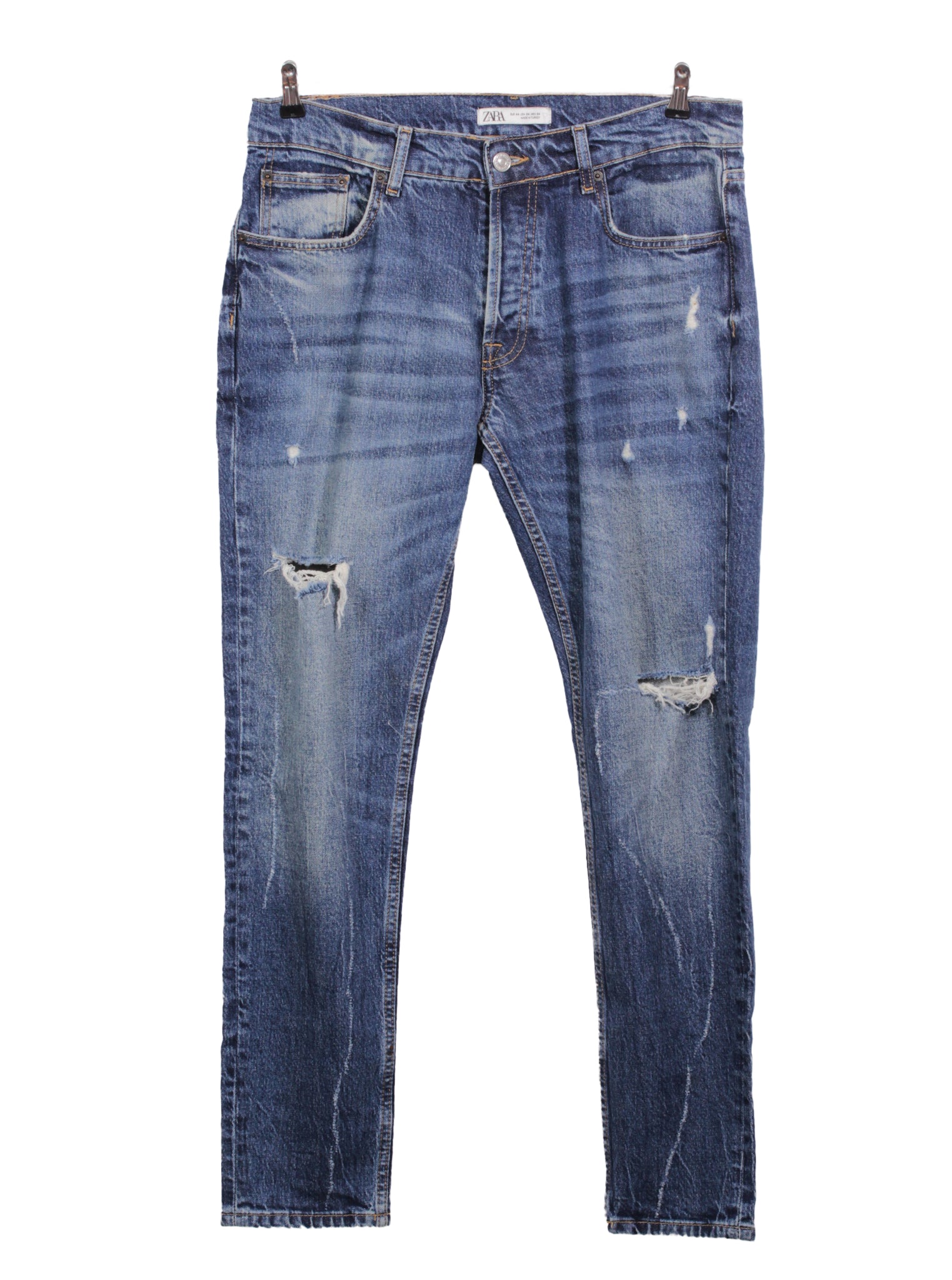 Jeans skinny desgastados con roturas | Talla 44