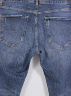 Jeans slim fit desgastados azul claro | Talla 44