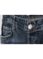 Jeans skinny desgastados tiro medio | Talla 44