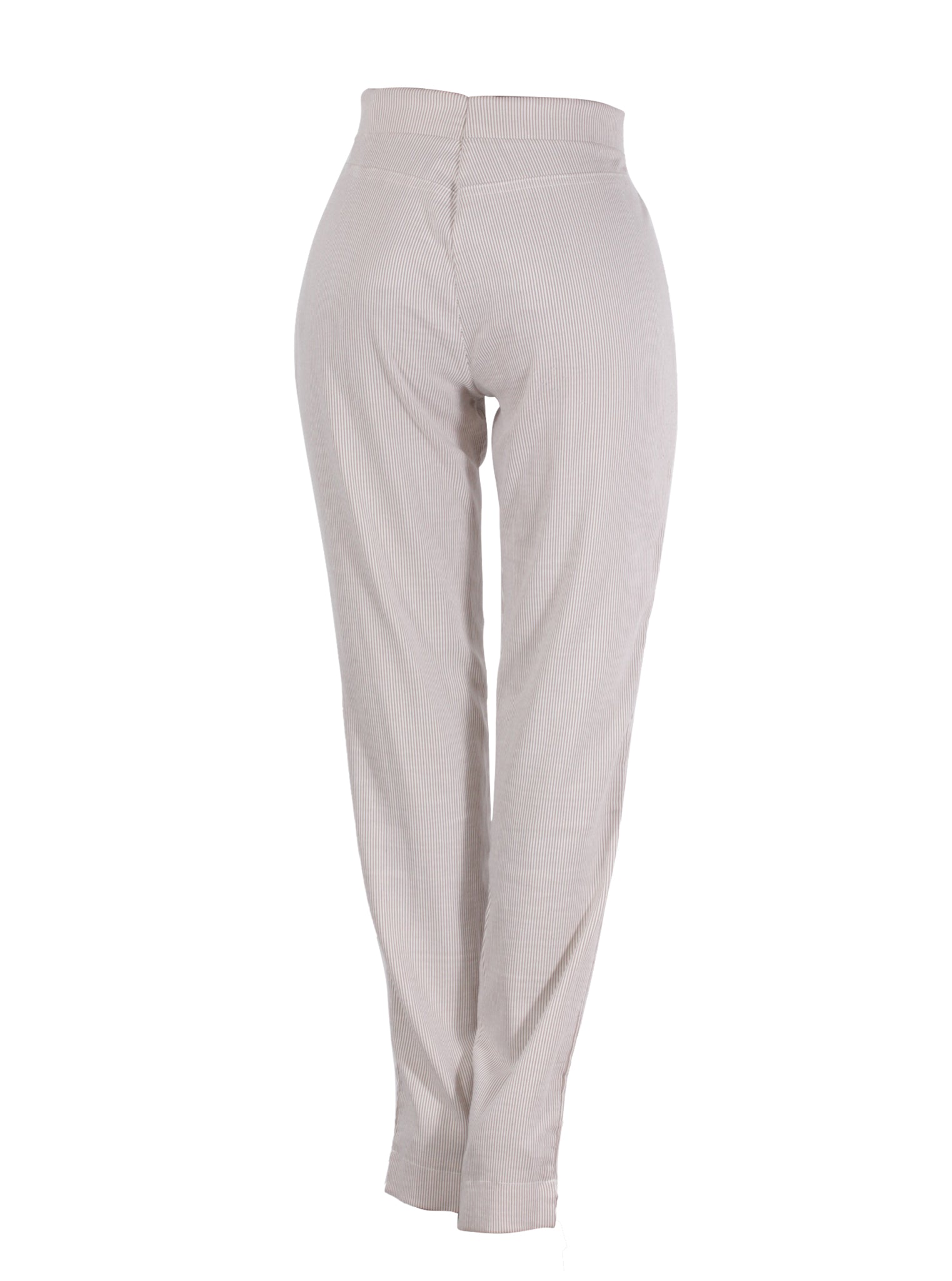 Leggings cotelé crema pinzado | Talla 40 aprox