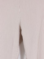 Leggings cotelé crema pinzado | Talla 40 aprox