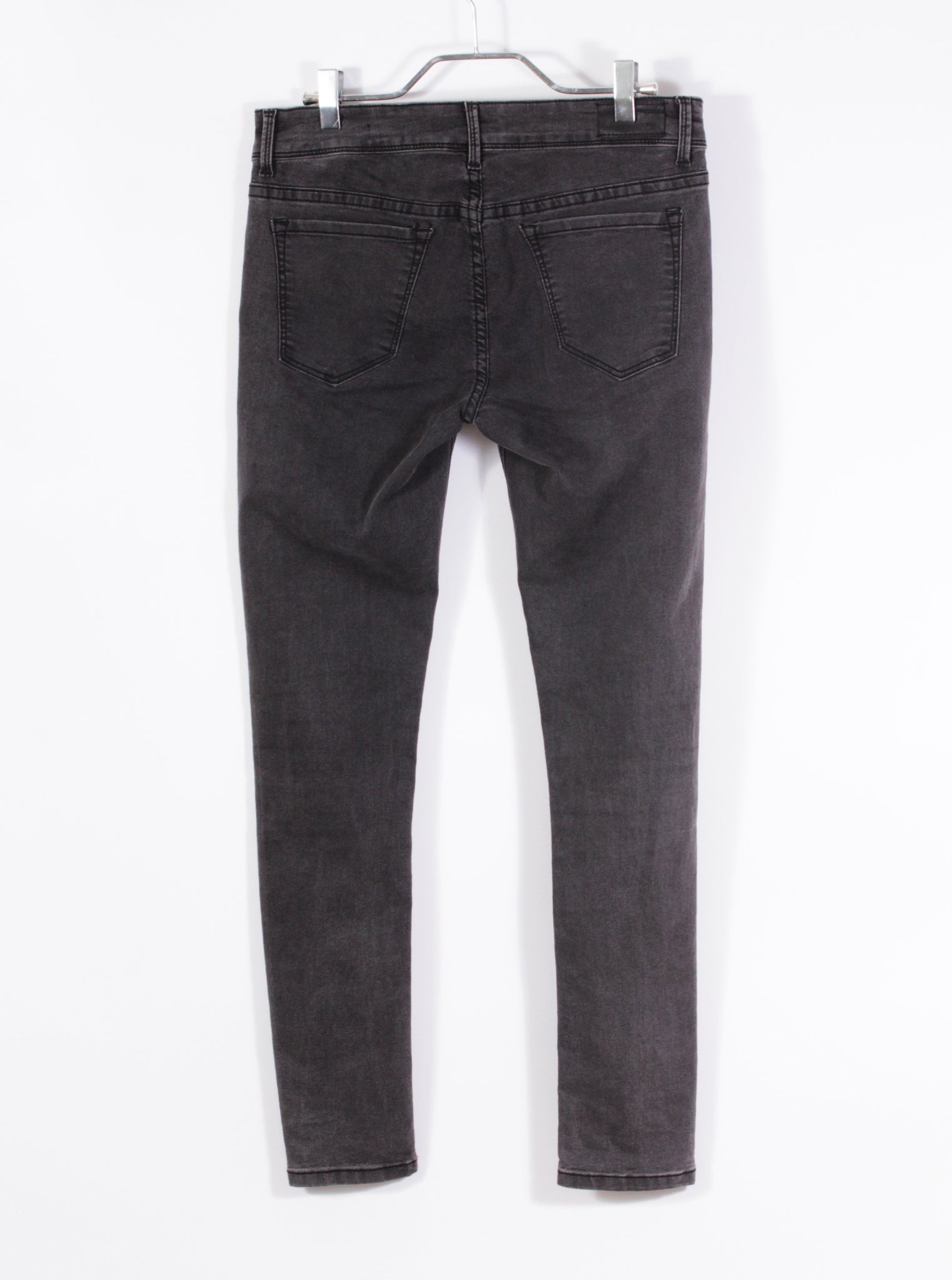Jeans negros skinny elasticados | Talla 40
