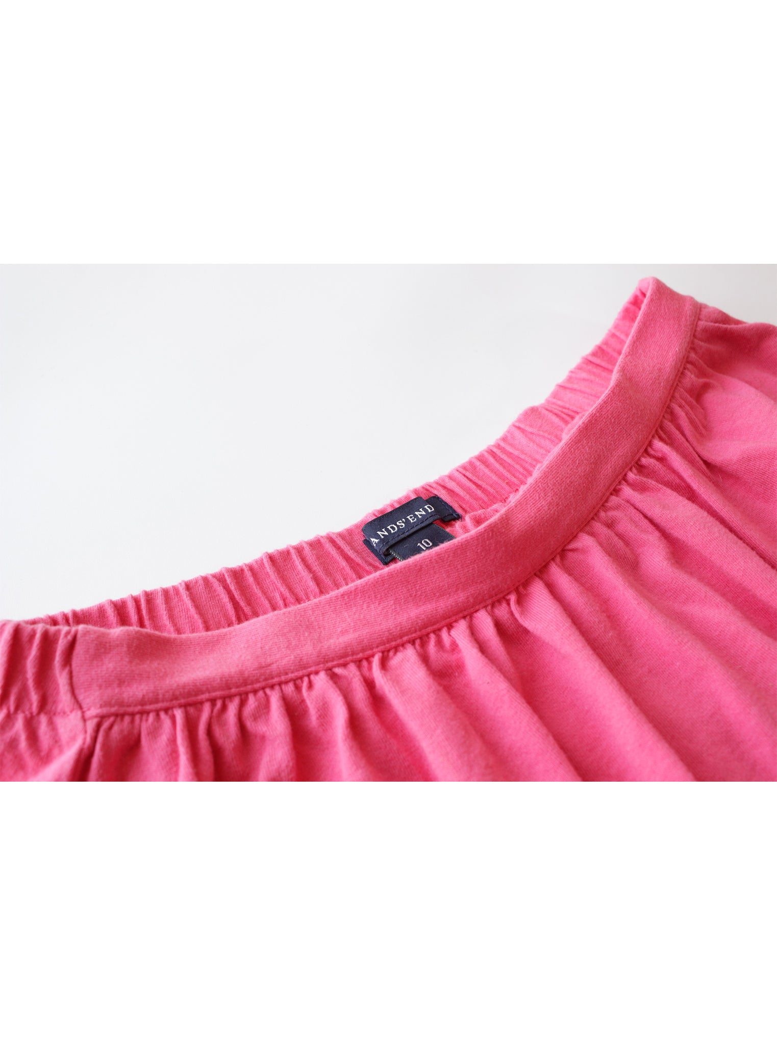 Falda corta algodón con pretina elástica y short interior | Talla 10