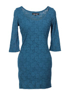 Vestido encaje mangas 3/4 ajustado | Talla L