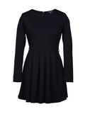 Vestido negro manga larga | Talla M