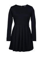 Vestido negro manga larga | Talla M