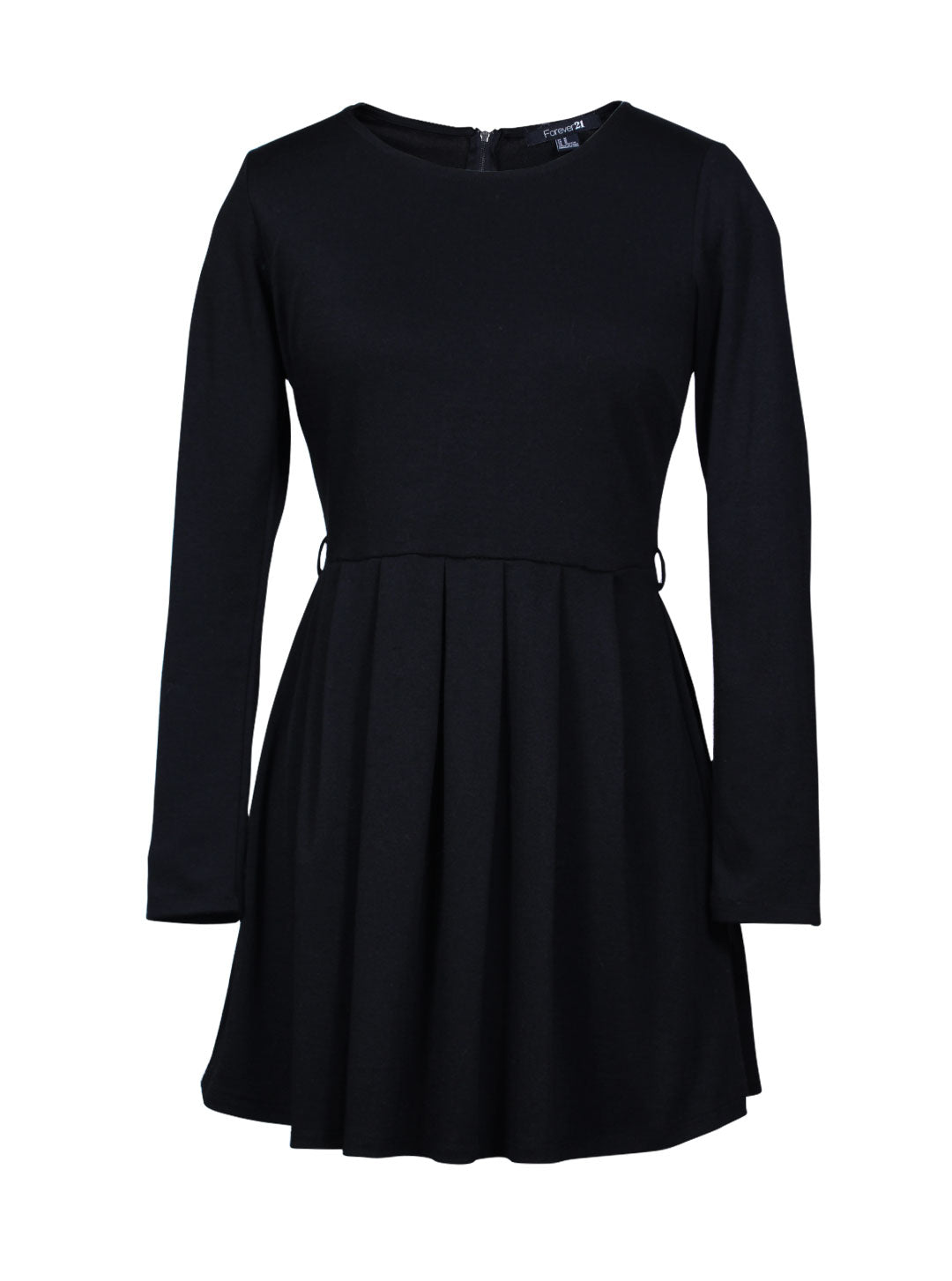 Vestido negro manga larga | Talla M