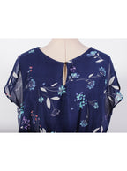 Vestido Suelto Estampado Floral | Talla XL