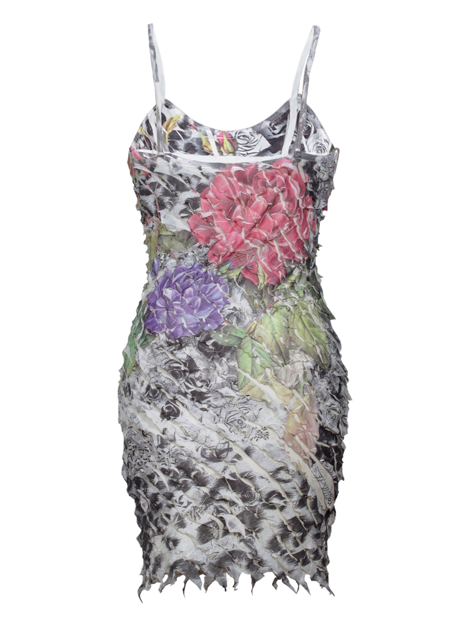 Vestido ajustado y estampado floral | Talla S