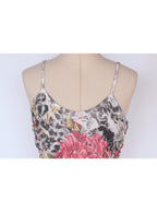 Vestido ajustado y estampado floral | Talla S
