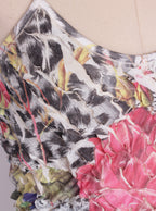Vestido ajustado y estampado floral | Talla S