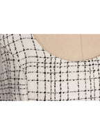 Vestido Corto Cuadro Texturado | Talla L
