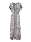Vestido largo estampado étnico | Talla S