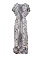 Vestido largo estampado étnico | Talla S
