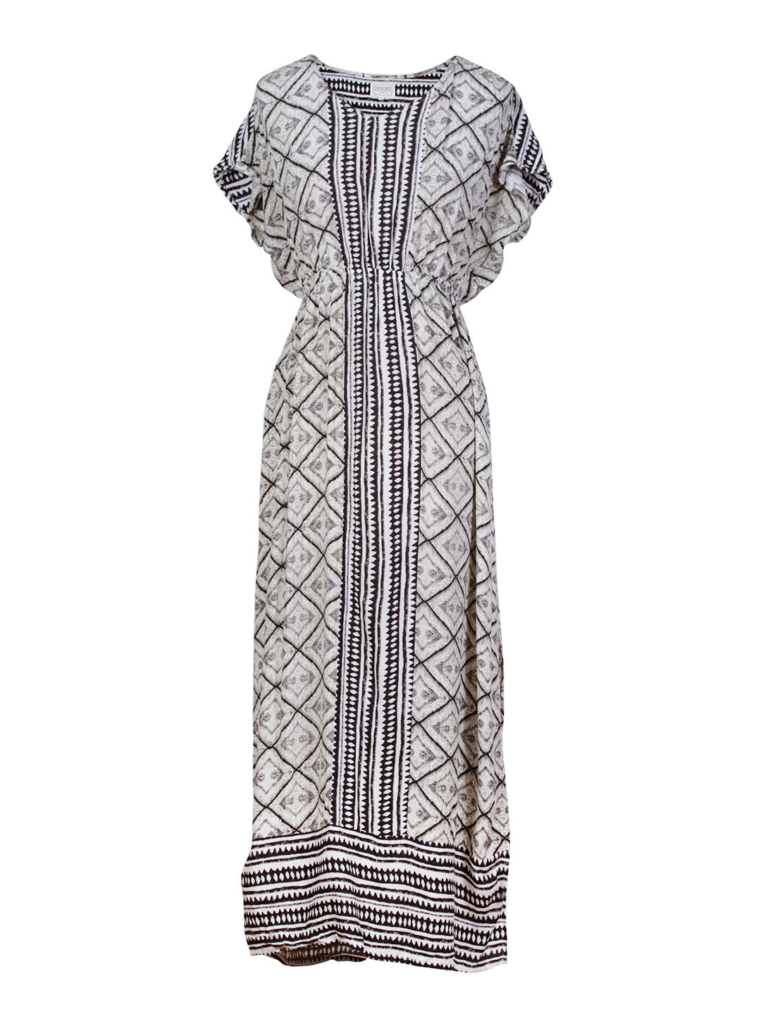 Vestido largo estampado étnico | Talla S