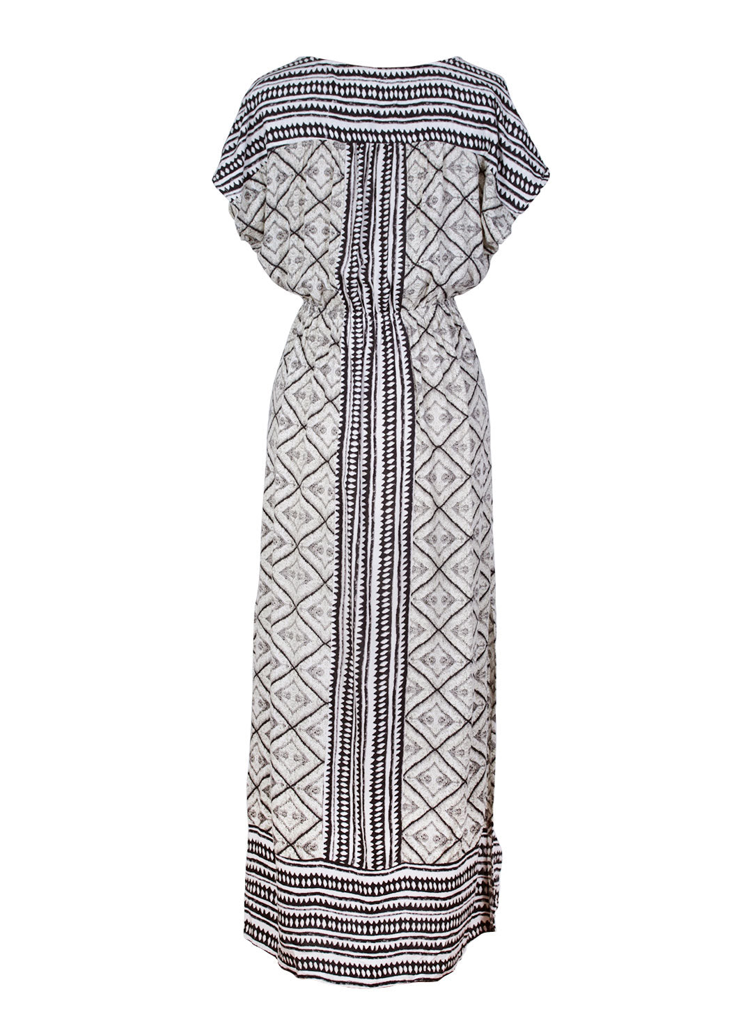 Vestido largo estampado étnico | Talla S