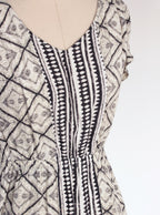Vestido largo estampado étnico | Talla S