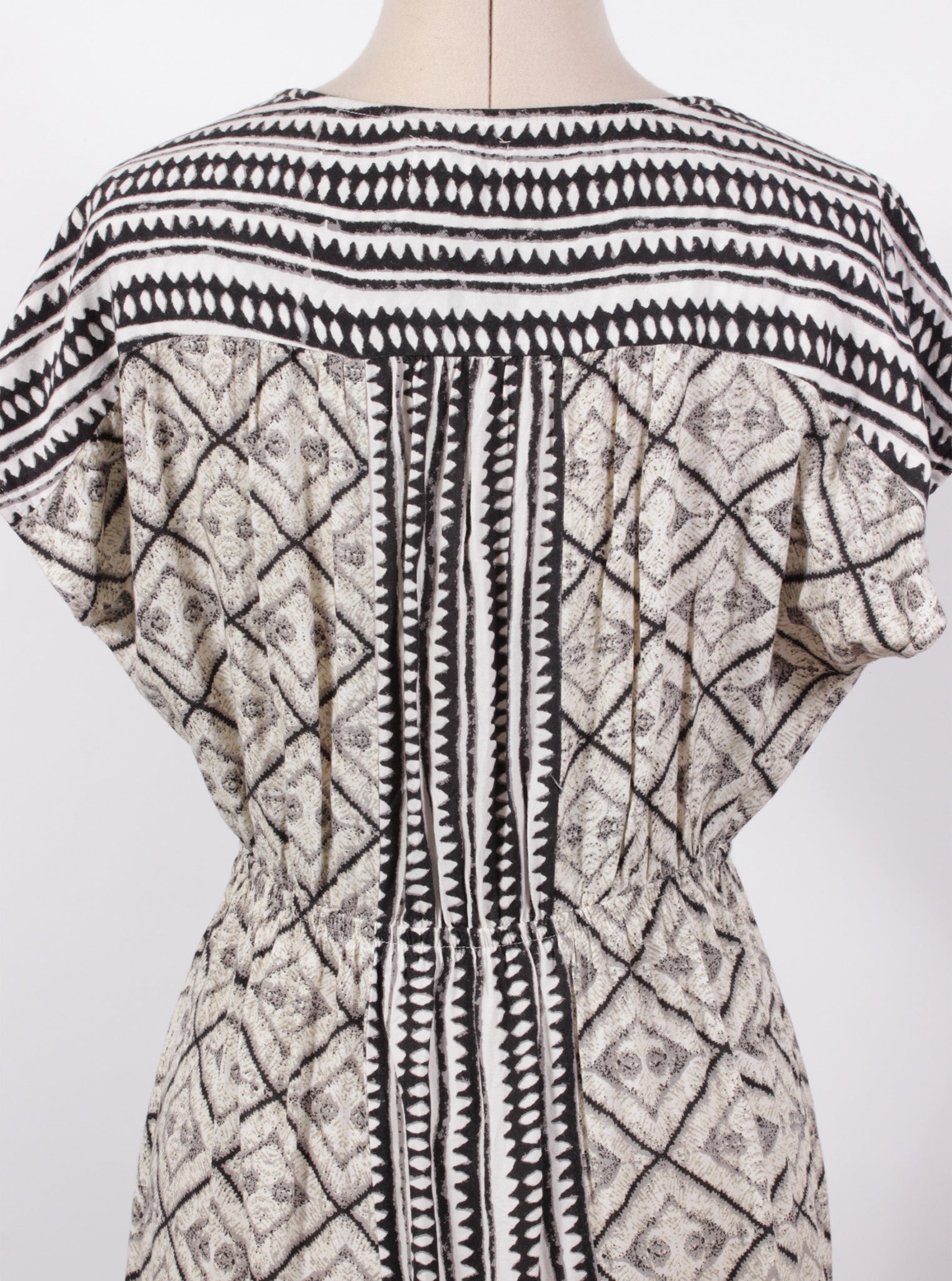 Vestido largo estampado étnico | Talla S